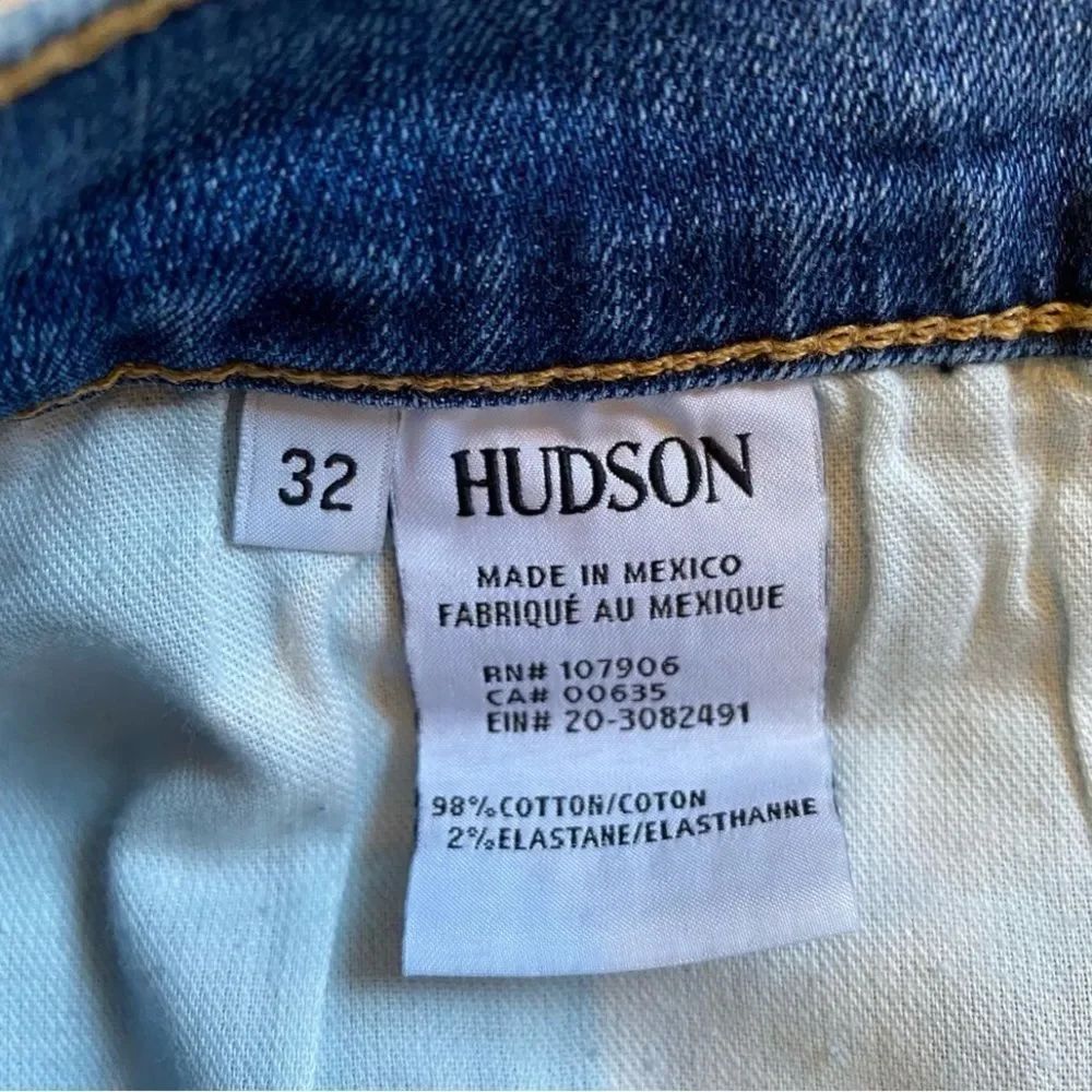 NWT Hudson Jeans Sz 32/14 Nico in Color Moxi - Picture 8 of 9